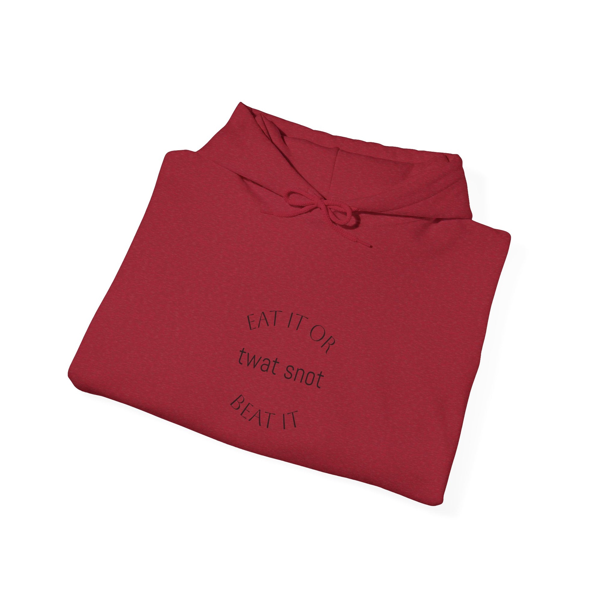 Twat Snot Cozy Unisex Hooded Sweatshirt -