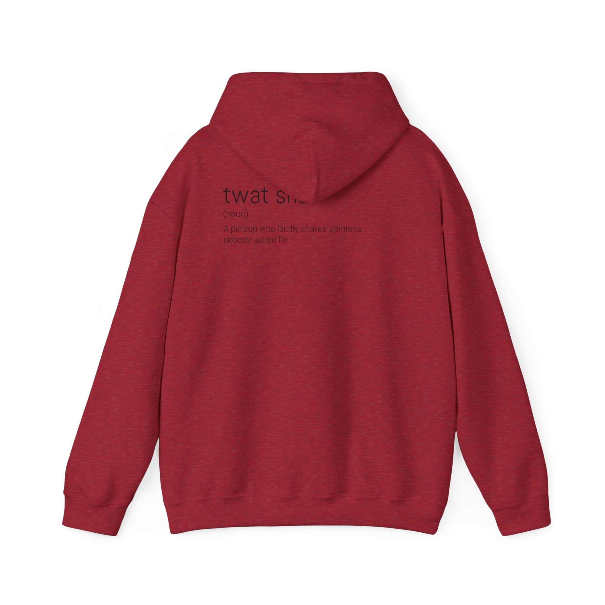 Twat Snot Cozy Unisex Hooded Sweatshirt -