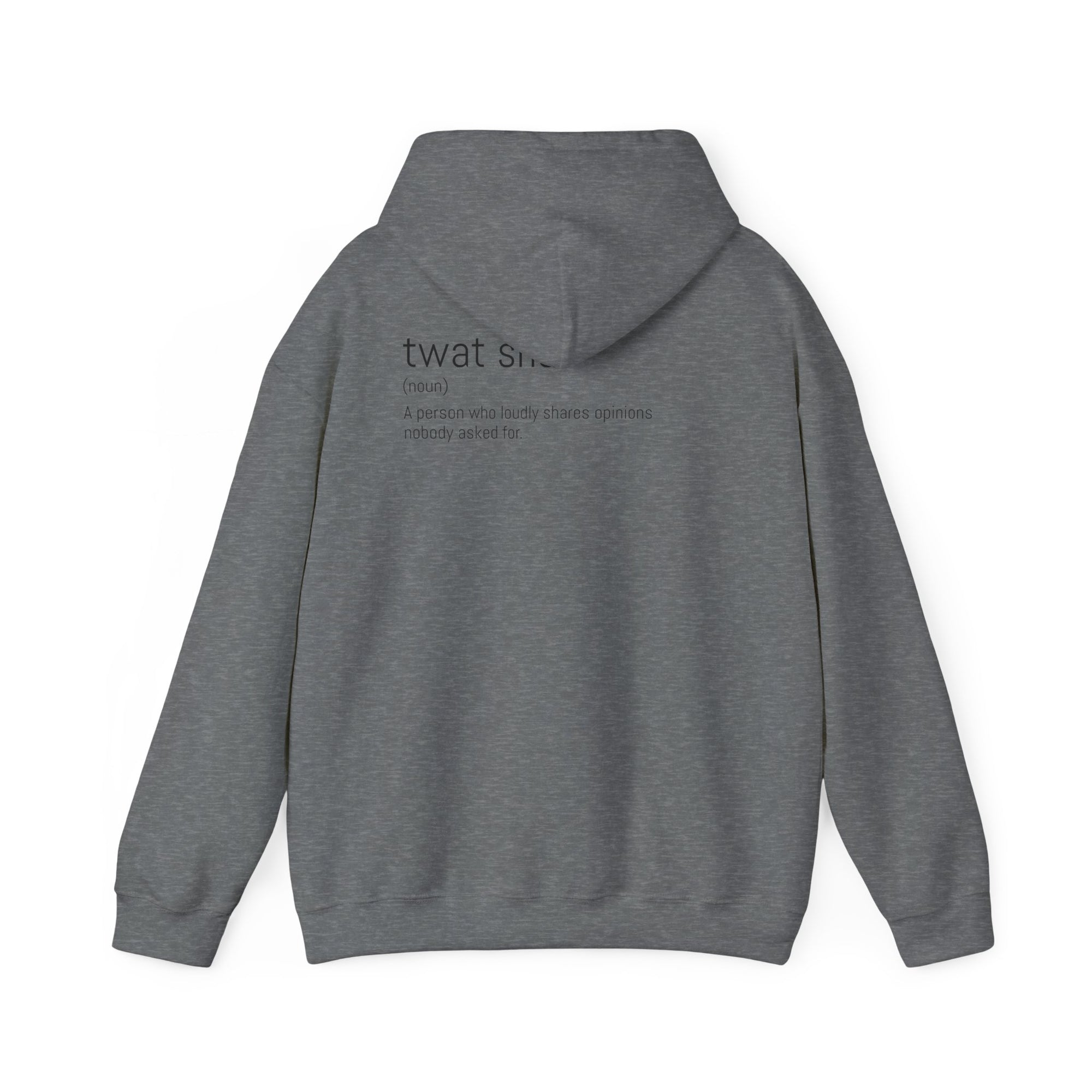 Twat Snot Cozy Unisex Hooded Sweatshirt -