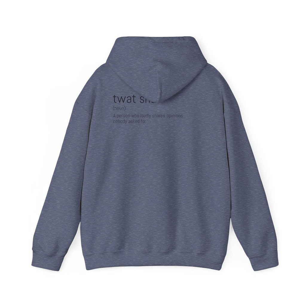 Twat Snot Cozy Unisex Hooded Sweatshirt -