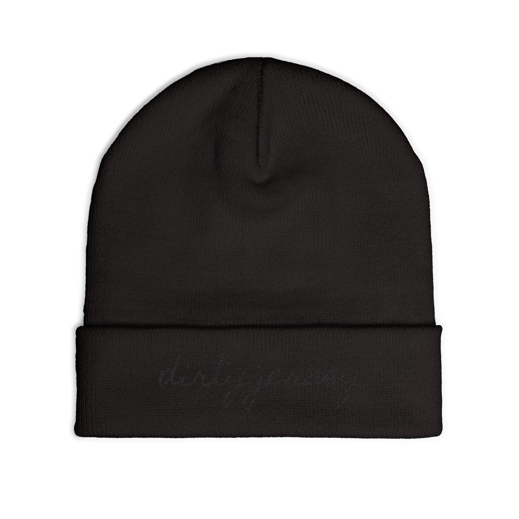 Cozy Knit Beanie with 'dirty jersey' Embroidery, Winter Hat, Cute Gift for Friends, Cool Urban Style, Fall Accessory, Beanie for All [...]