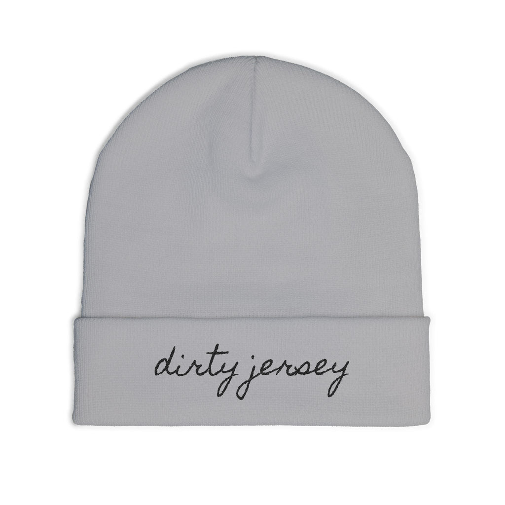 Cozy Knit Beanie with 'dirty jersey' Embroidery, Winter Hat, Cute Gift for Friends, Cool Urban Style, Fall Accessory, Beanie for All [...]
