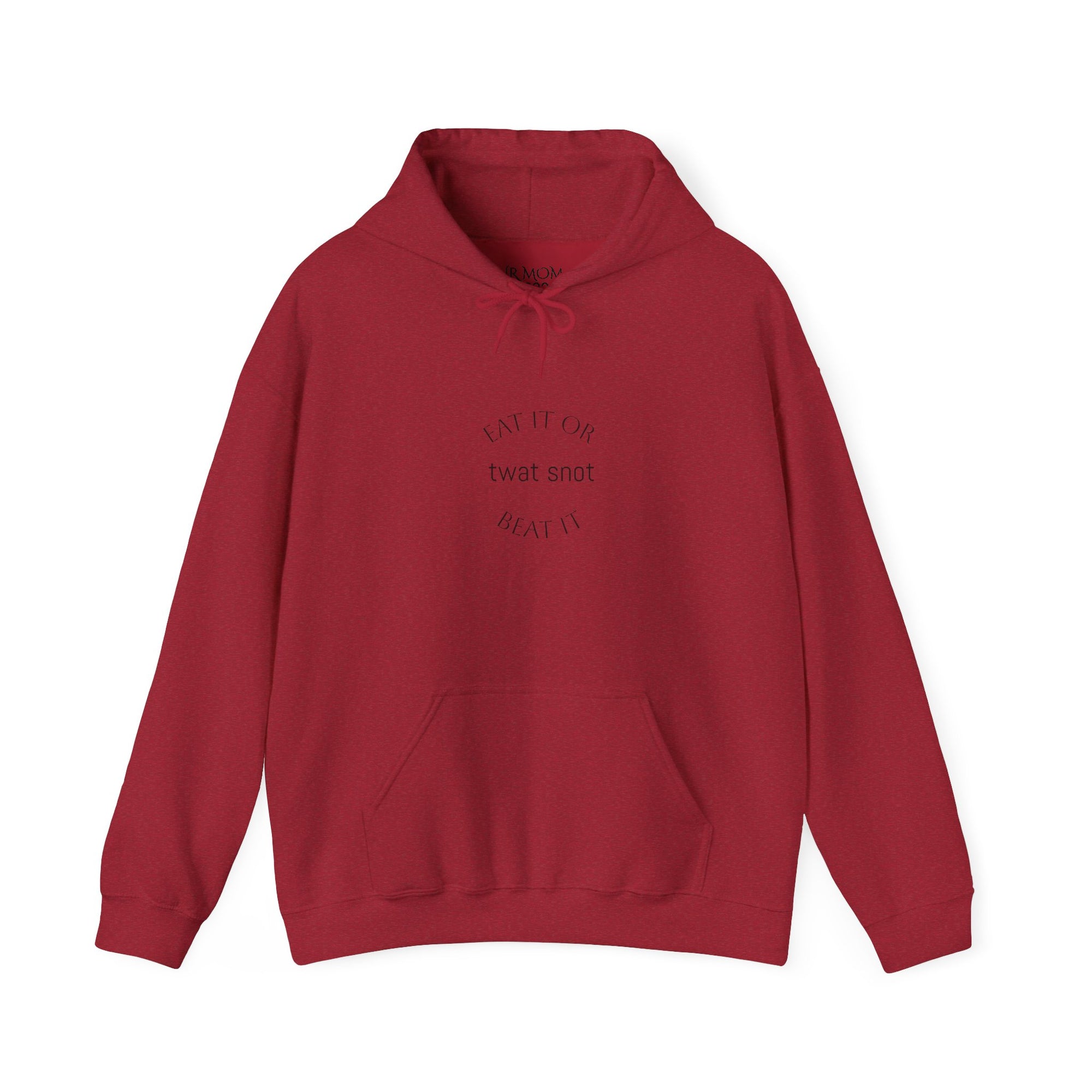 Twat Snot Cozy Unisex Hooded Sweatshirt -