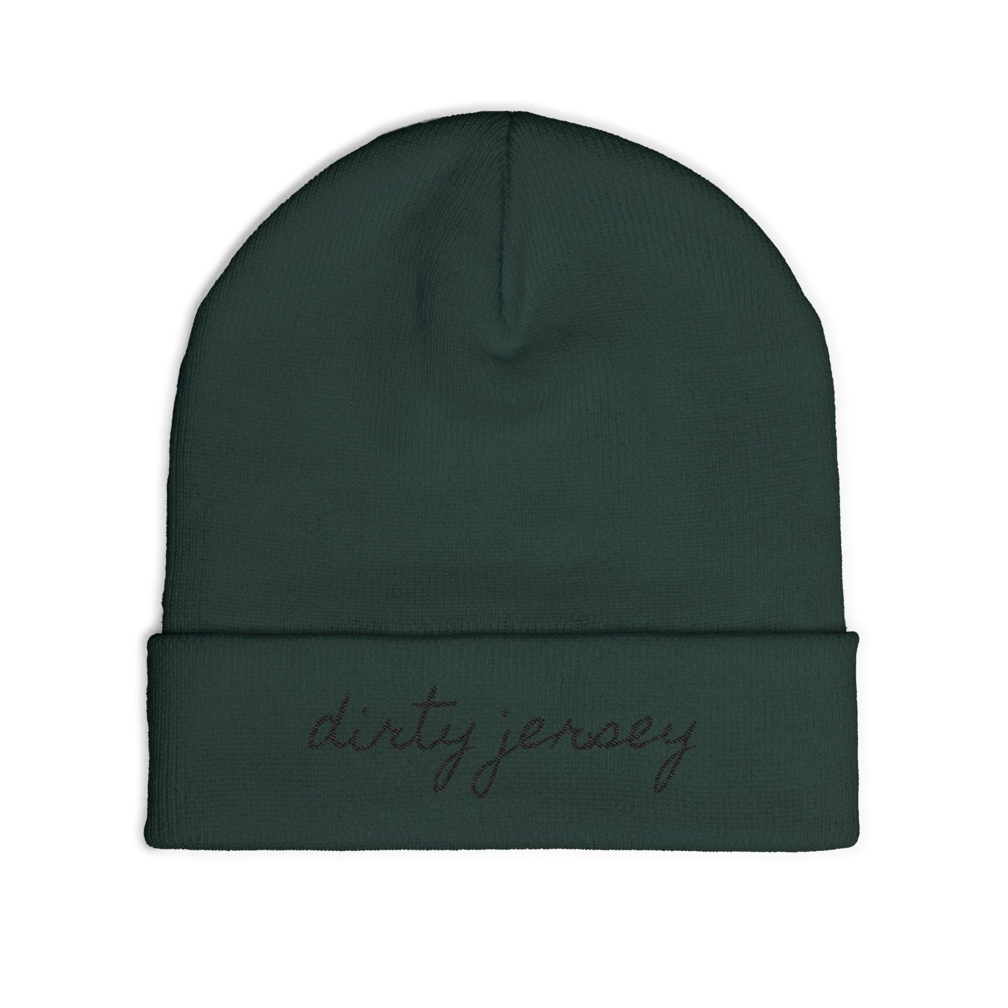 Cozy Knit Beanie with 'dirty jersey' Embroidery, Winter Hat, Cute Gift for Friends, Cool Urban Style, Fall Accessory, Beanie for All [...]