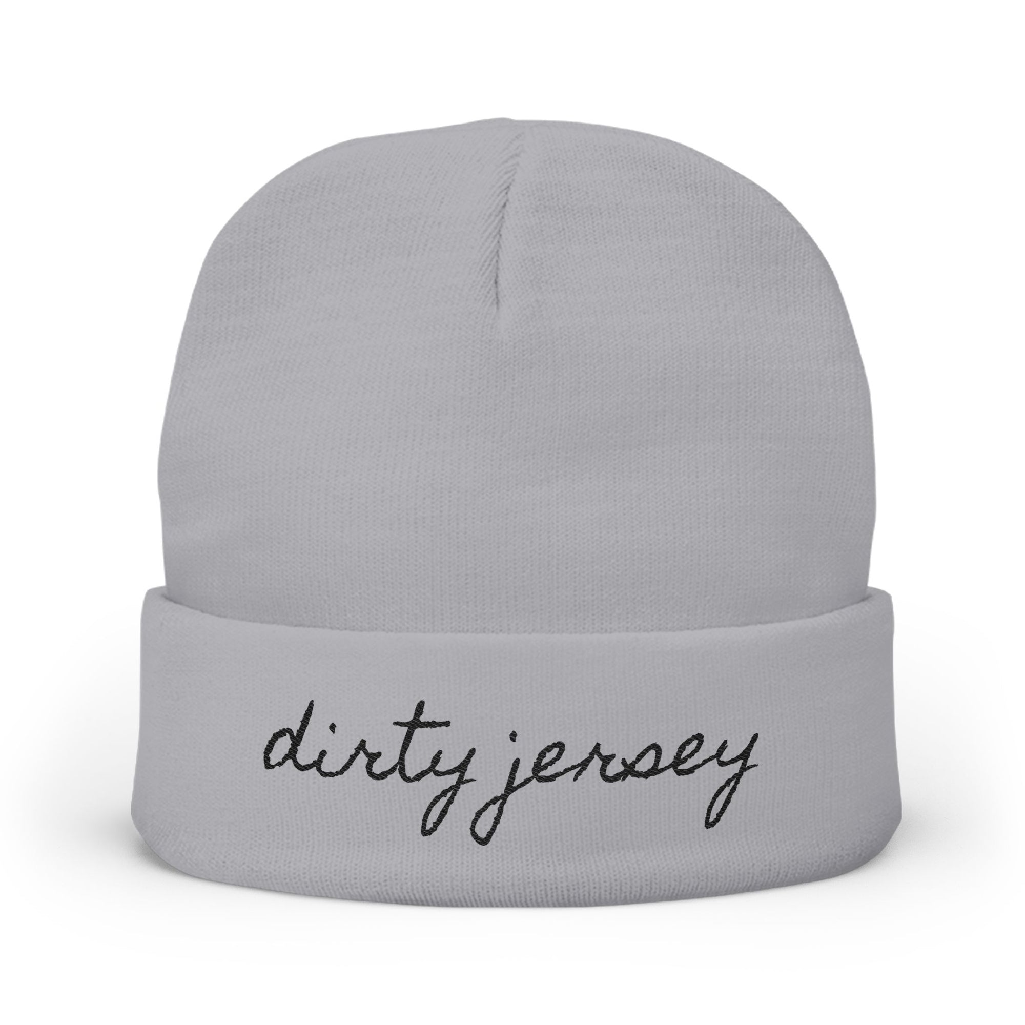 Cozy Knit Beanie with 'dirty jersey' Embroidery, Winter Hat, Cute Gift for Friends, Cool Urban Style, Fall Accessory, Beanie for All [...]