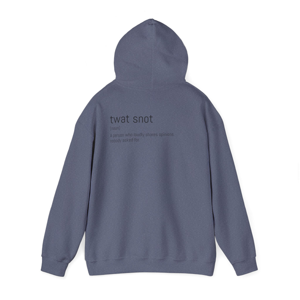 Twat Snot Cozy Unisex Hooded Sweatshirt -