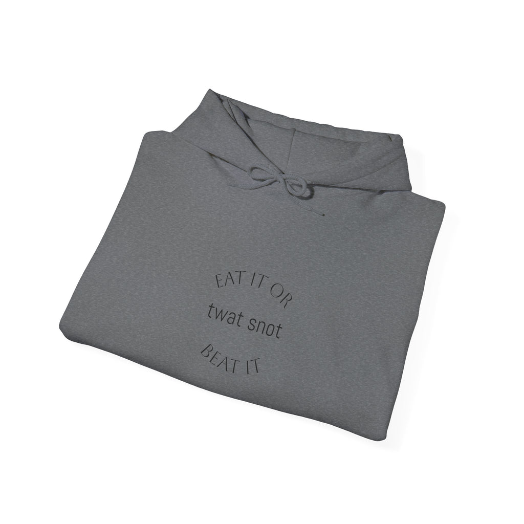 Twat Snot Cozy Unisex Hooded Sweatshirt -